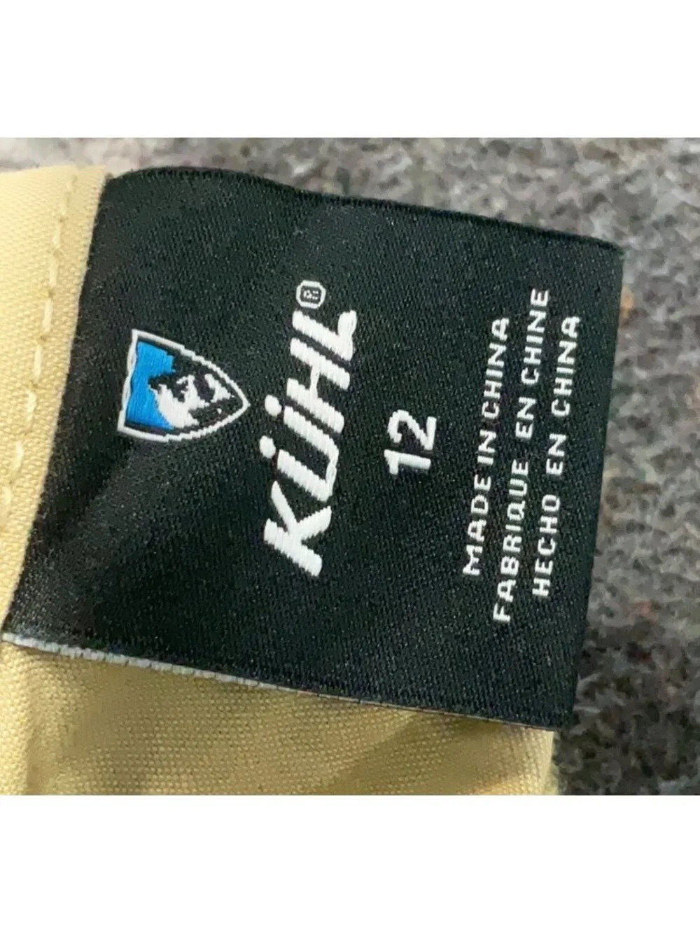 NWT Kuhl Splash 11” Inseam Cargo Shorts Women’s 10/12 UPF50 MSRP$70 Beige** - Picture 7 of 13